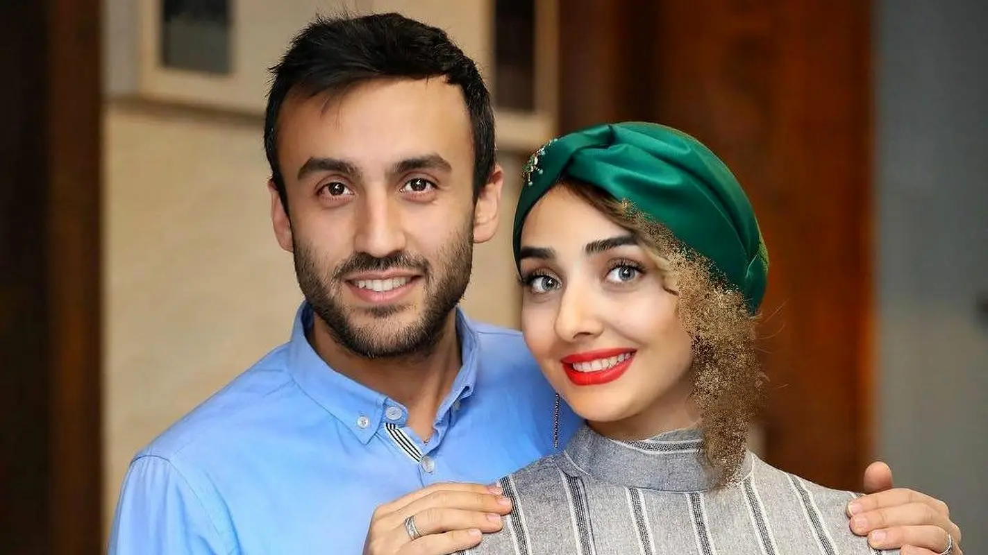 تصویری خاص از دریا مرادی دشت و پویان گنجی در کنار هم