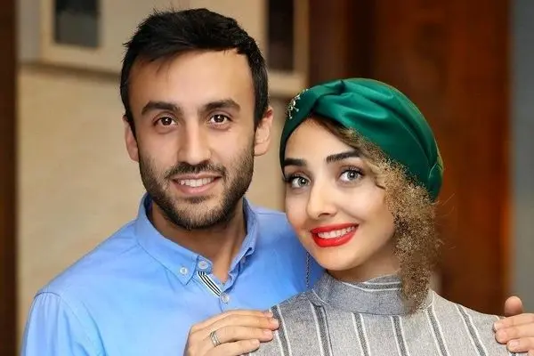تصویری خاص از دریا مرادی دشت و پویان گنجی در کنار هم