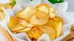 طرز تهیه چیپس سیب زمینی ترد و خوشمزه با سرخ کن بدون روغن
