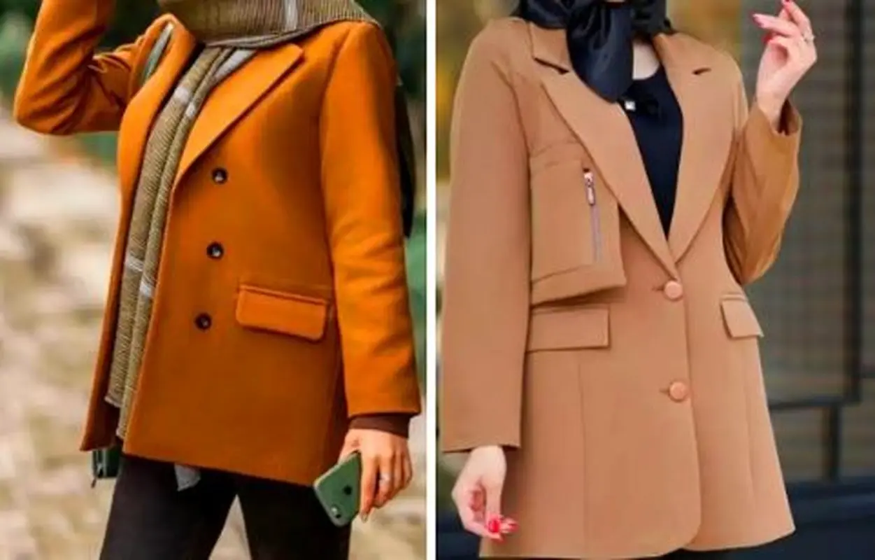 یک ترند جذاب و شیک؛ کت آجری! (تصاویر)