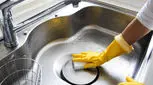 ۵ ترفند خانگی برق انداختن سینک ظرفشویی: درخشش آشپزخانه با مواد ساده