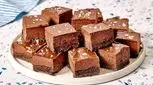  تهیه براونی آسان و بدون پخت؛ دسر شکلاتی سریع برای روزهای پرمشغله