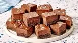  تهیه براونی آسان و بدون پخت؛ دسر شکلاتی سریع برای روزهای پرمشغله