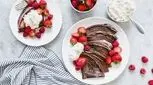طرز تهیه کرپ شکلاتی میان وعده ای خوشمزه و آسان