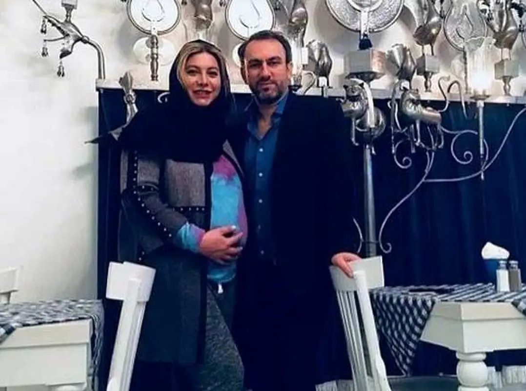 عکسی متفاوت از مادرشدن فریبا نادری / چه حامله خوشگلی 