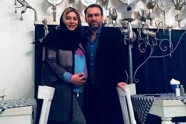 عکسی متفاوت از مادرشدن فریبا نادری / چه حامله خوشگلی 