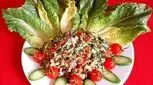 سالاد تبوله با کینوا، یک غذای رژیمی و خوشمزه