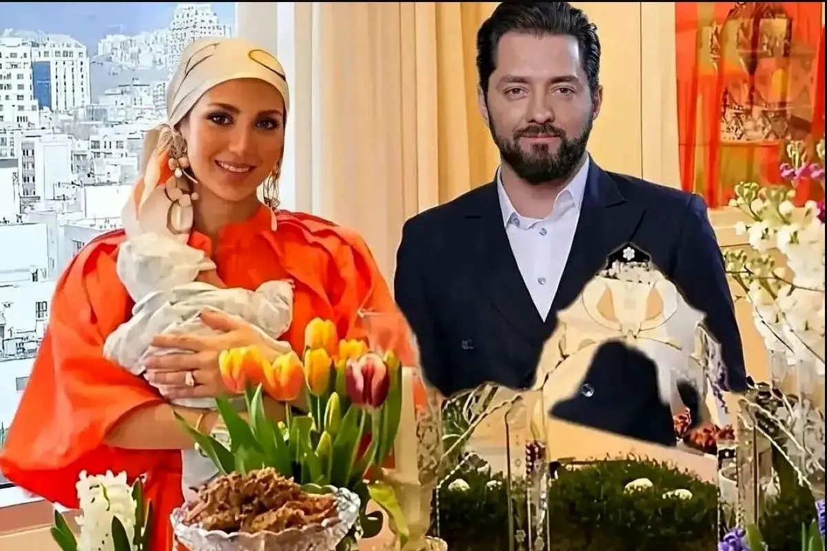 تصاویر دیدنی از مادرانه های مینا مختاری، همسر بهرام رادان