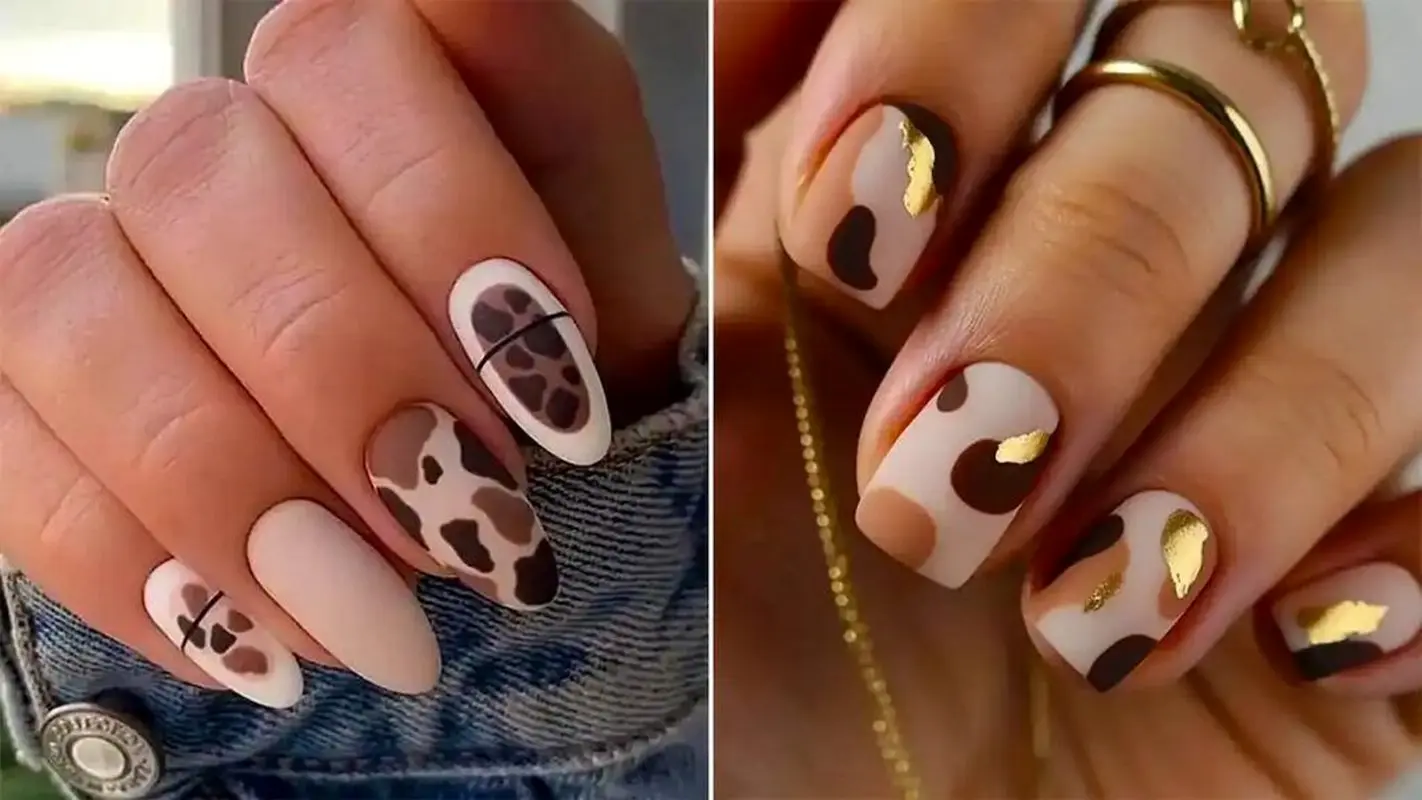 جلوه‌ای وحشی و جذاب با ناخن پلنگی، خاص پسندها بدانند!