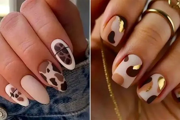 جلوه‌ای وحشی و جذاب با ناخن پلنگی، خاص پسندها بدانند!