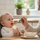 از چند ماهگی به نوزاد غذا بدهیم؟ 5 نشانه آمادگی نوزاد برای شروع