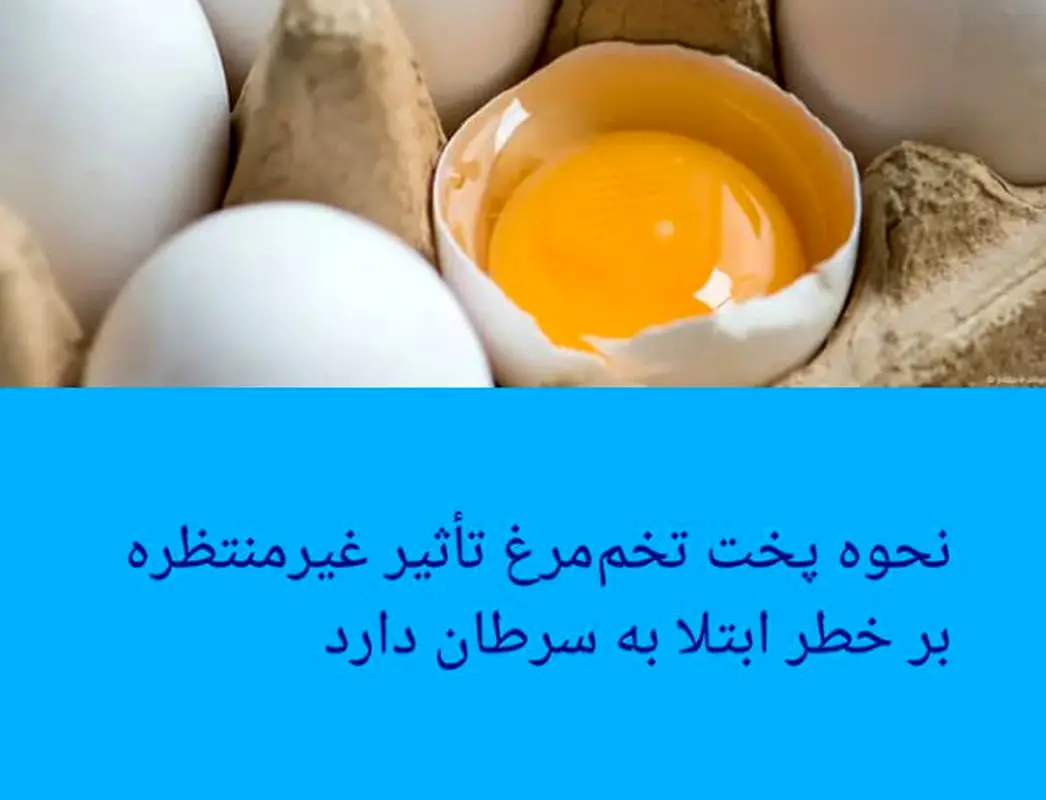 هشدار: خطرات نیمرو کردن تخممرغ در دماهای بالا و تأثیرات آن بر سلامت