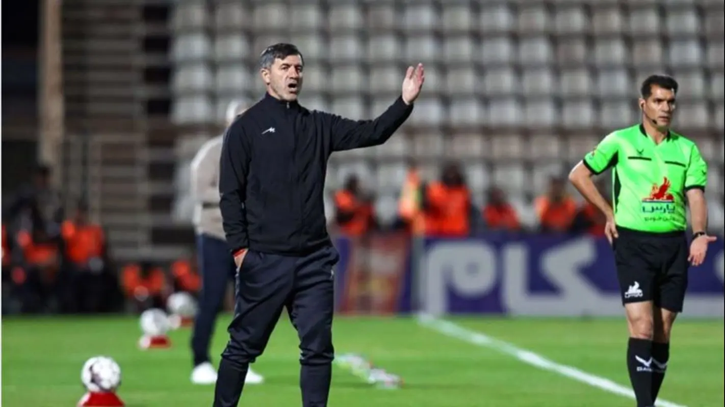 کریم باقری بالاخره به تلویزیون رفت و با کامران نجف زاده مصاحبه کرد (عکس)