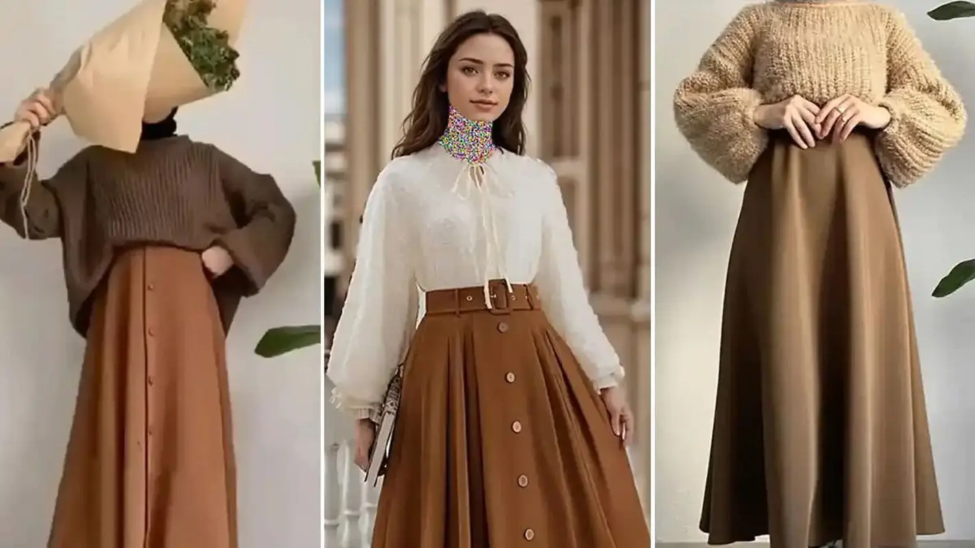 چگونه لباس قهوه‌ای را با رنگ‌های مختلف ست کنیم؟ 