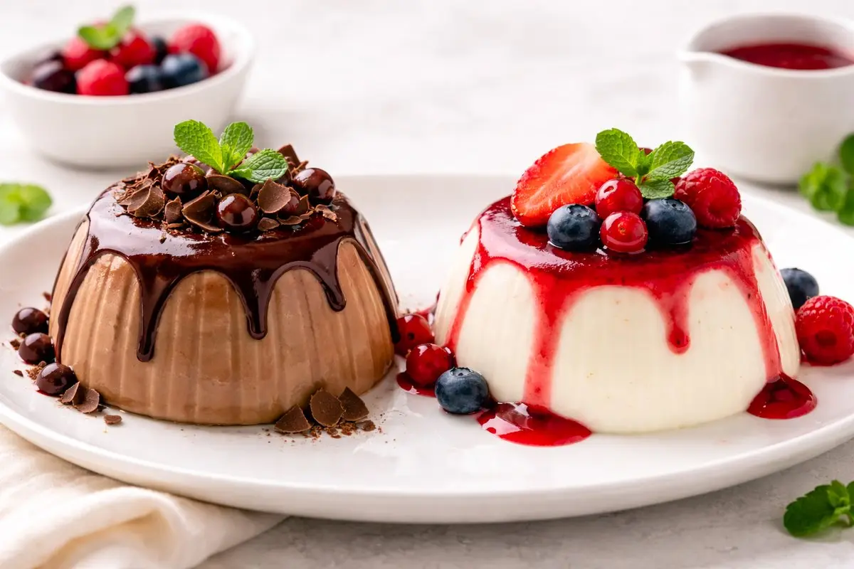 طرز تهیه پاناکوتا خوشمزه و مجلسی با بافت نرم و لطیف