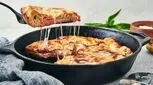 طرز تهیه پیتزای تابه ای خانگی و خوشمزه
