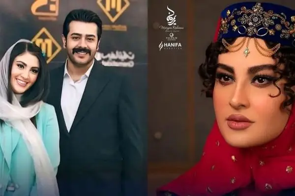 رقص فوق‌العاده مریم مومن و شوهرش در شب عروسی با آهنگ عربی