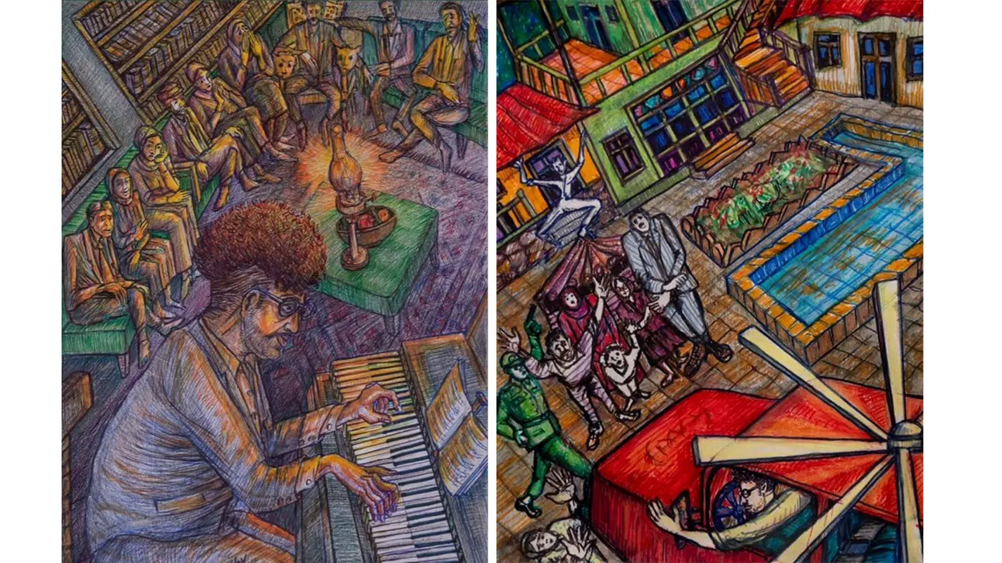 پایتخت 7 و نقاشی های سیروس مقدم