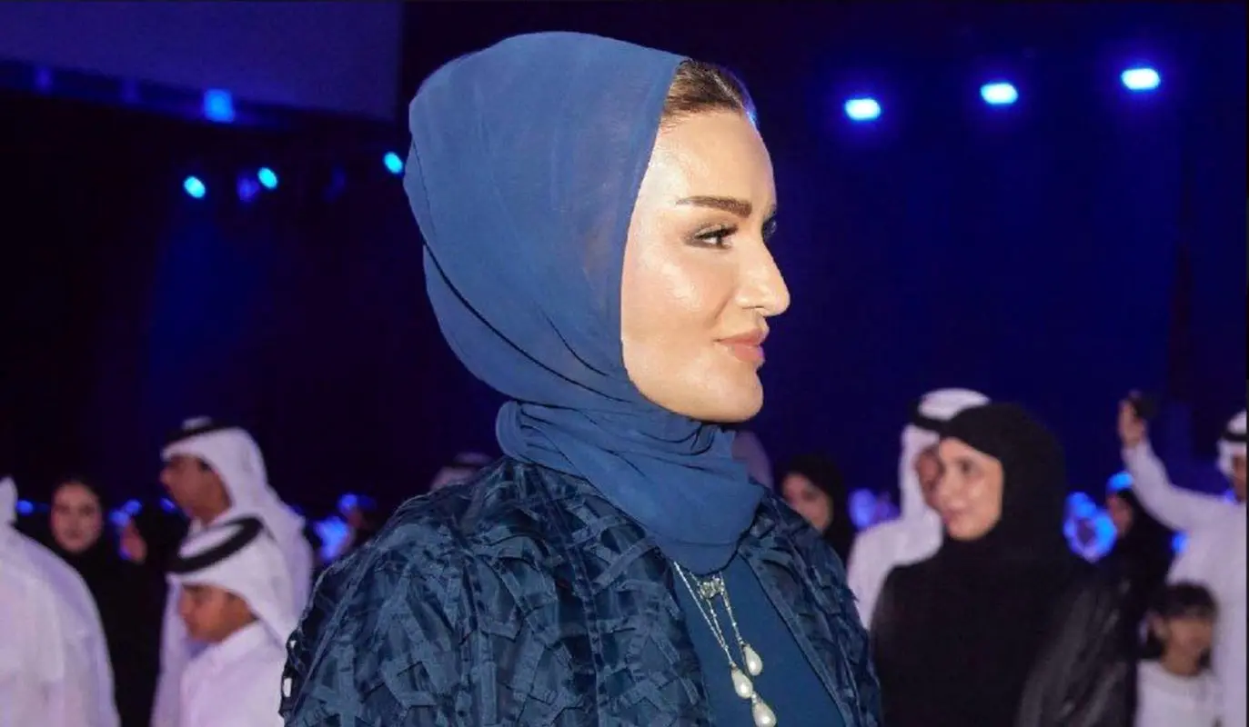 استایل همسر امیر قطر باز هم جلب توجه کرد (تصاویر)