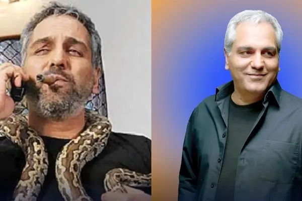 مار پیتون دو متری مهران مدیری؛ ۱۹ سال زندگی با آرمیتا!