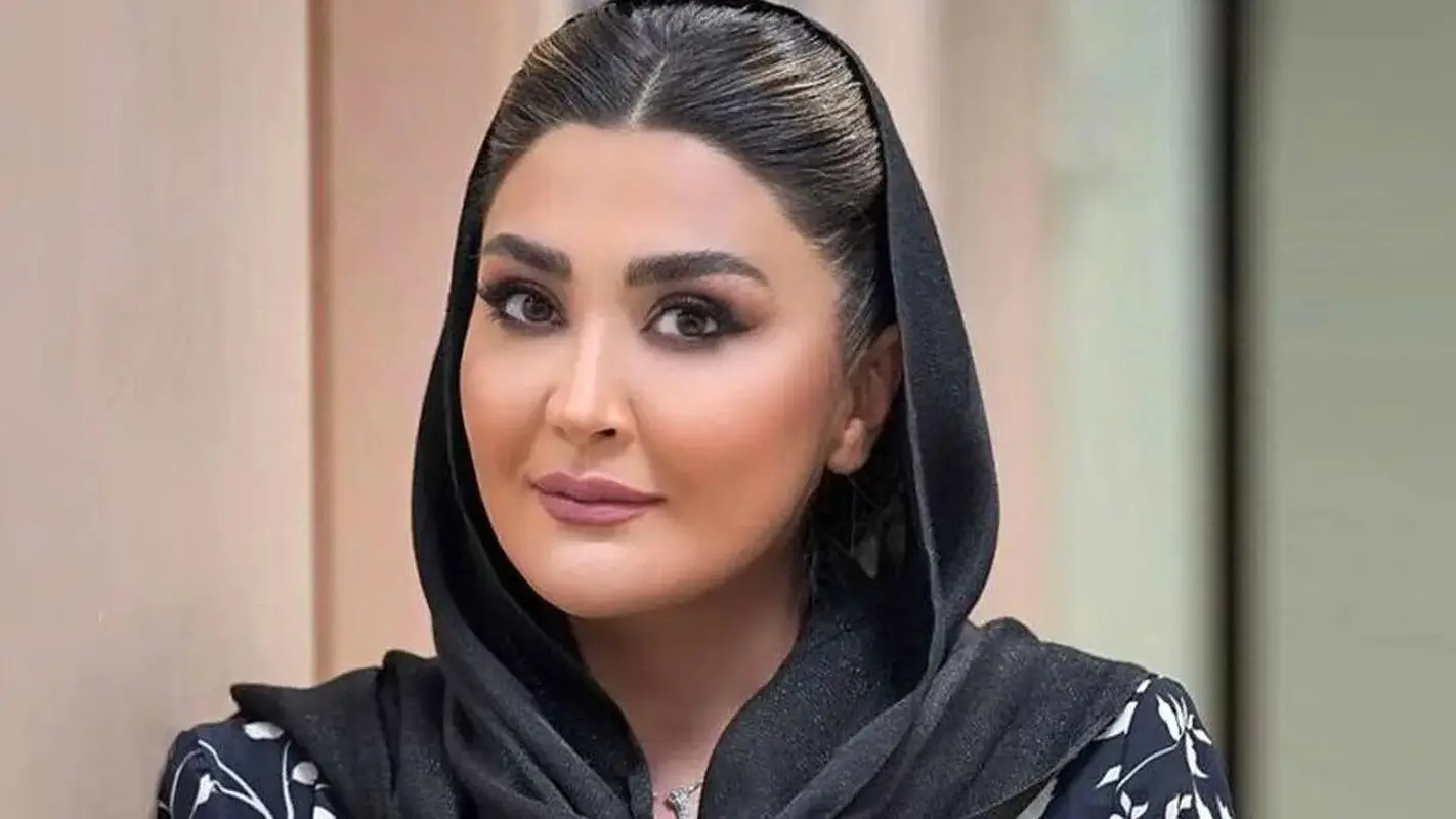 عکس لورفته از مریم معصومی در لباس عروس/چه آرایش زشتی !