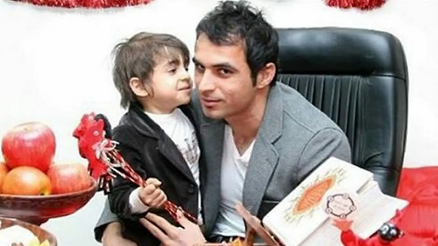 ببینید پسر کوچولوی هادی نوروزی چقدر بزرگ شده! (عکس)