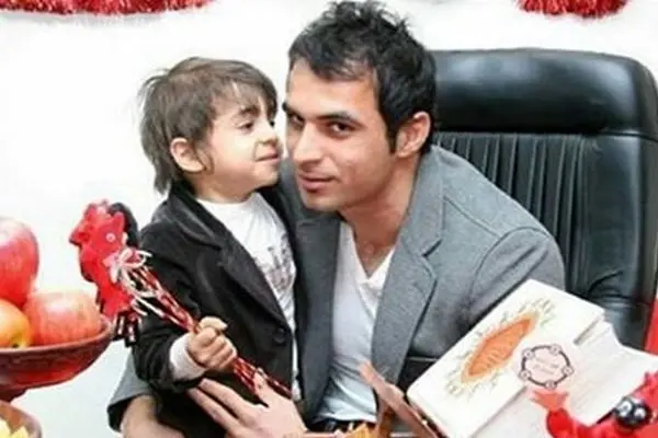ببینید پسر کوچولوی هادی نوروزی چقدر بزرگ شده! (عکس)