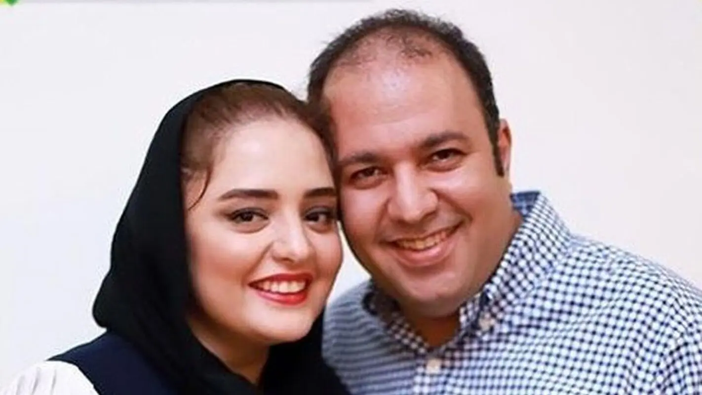 خلاقیت متفاوت علی اوجی: تولد روی پله برقی با نرگس محمدی، مبارکا باشه!