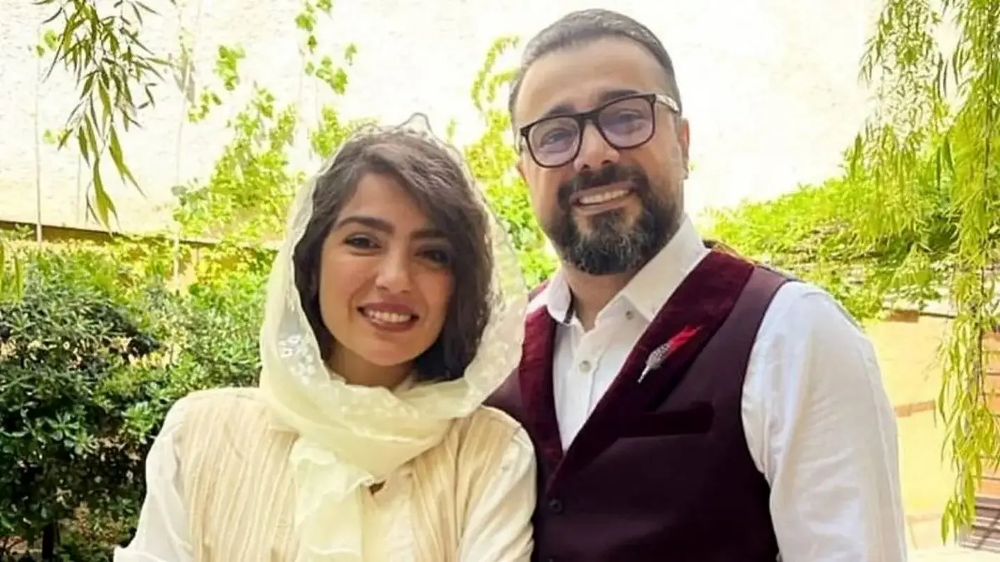خلاقیت بامزه «سپند امیرسلیمانی» برای اعلام خبر ازدواجش با «مونا کرمی»