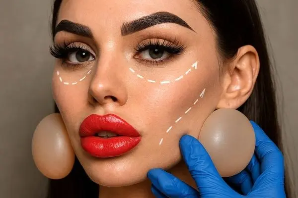 جذابیتی که غیرطبیعی است: ۹ مدل زیبایی که مردان رد می‌کنند!