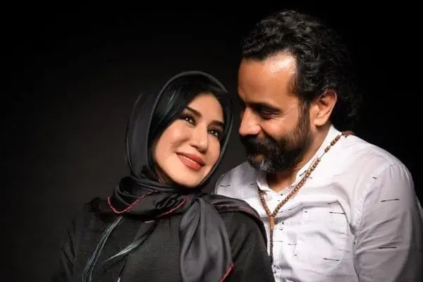 عکس منتشر نشده نسیم ادبی با همسرش قبل از حادثه غم‌انگیز