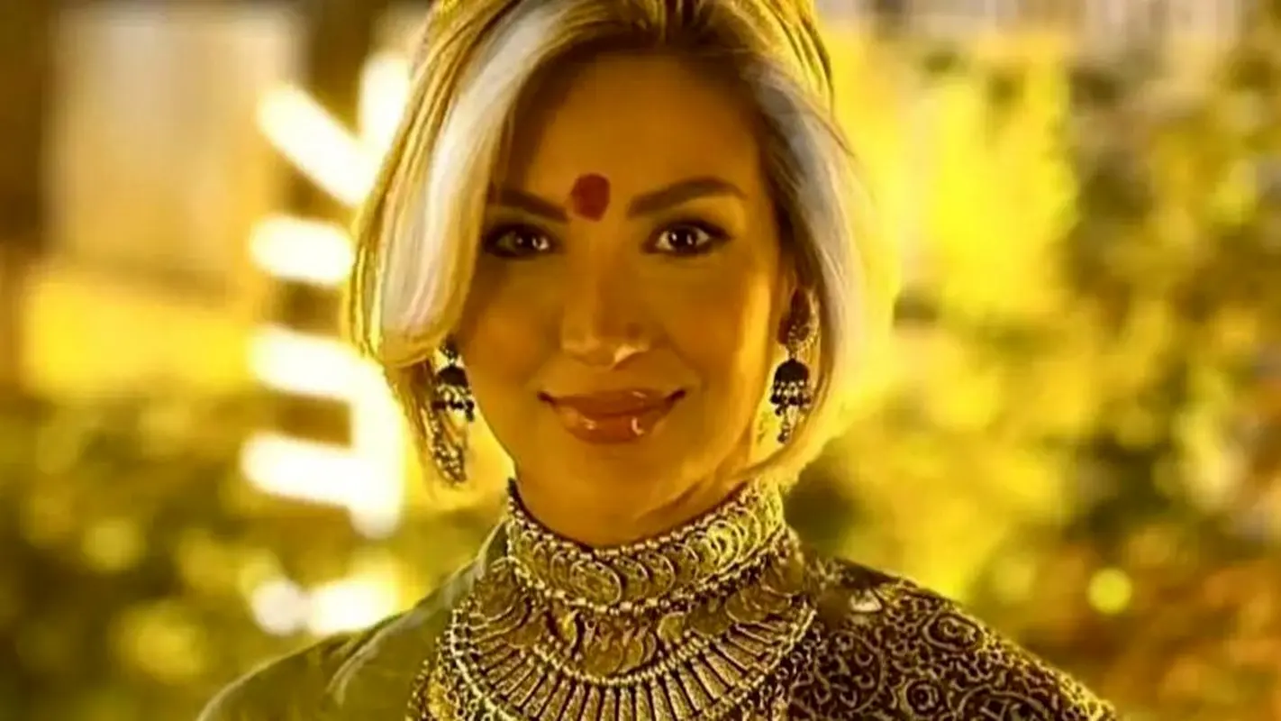 مینا مختاری، همسر بهرام رادان با استایل هندی خیره‌کننده! / از آیشواریا رای هم جذاب‌تر شد