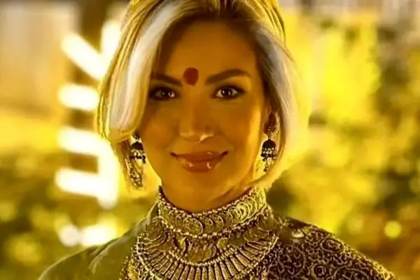 مینا مختاری، همسر بهرام رادان با استایل هندی خیره‌کننده! / از آیشواریا رای هم جذاب‌تر شد