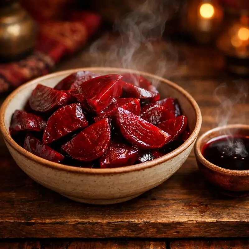 طرز تهیه لبو خوشمزه و مخصوص به روش بازاری؛ راز خوش‌رنگی و طعم دلچسب