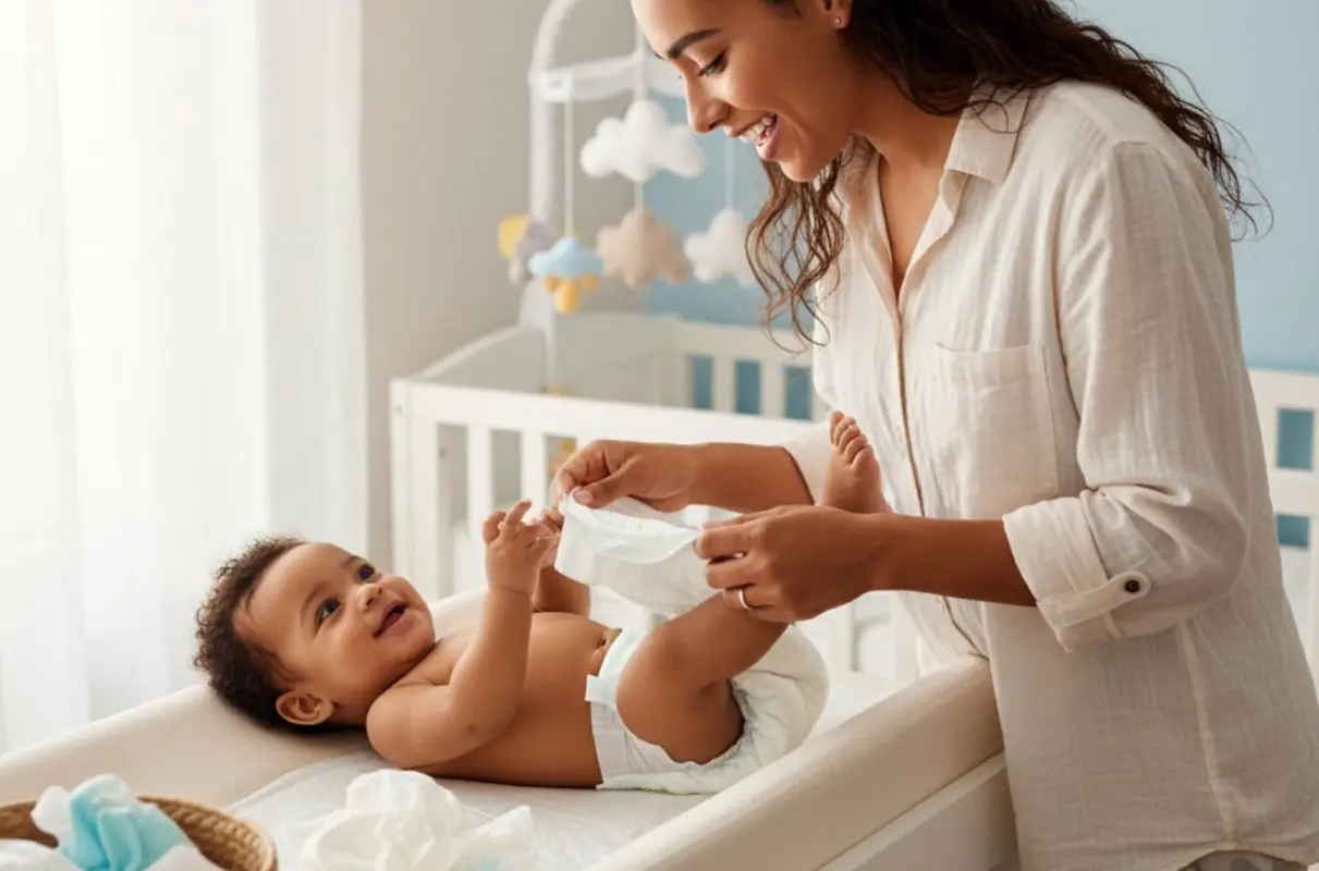 رنگ مدفوع نوزاد نشانه چیست؟ تشخیص رنگ‌های طبیعی و خطرناک + علت ها