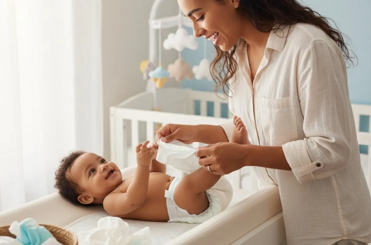 رنگ مدفوع نوزاد نشانه چیست؟ تشخیص رنگ‌های طبیعی و خطرناک + علت ها