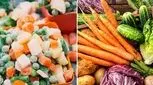 میوه و سبزیجات را تازه مصرف کنیم یا فریز شده؟