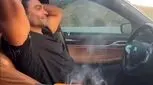 آشپزی پشت فرمان برای جذب فالوور بیشتر!!

