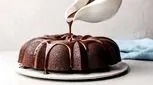 سس براق شکلاتی فرانسوی برای روی کیک و دسر 