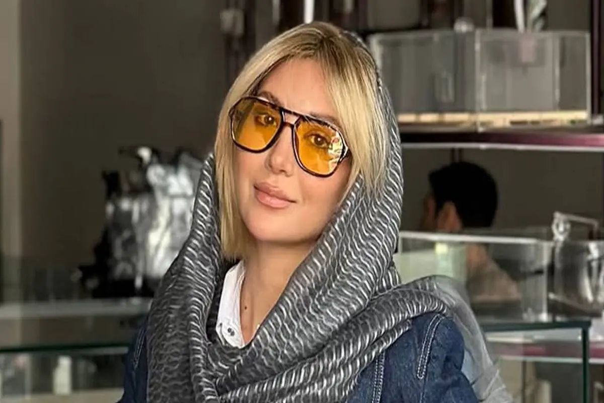 همسر بهرام رادان با یک استایل دیگر جنجالی شد! (عکس)