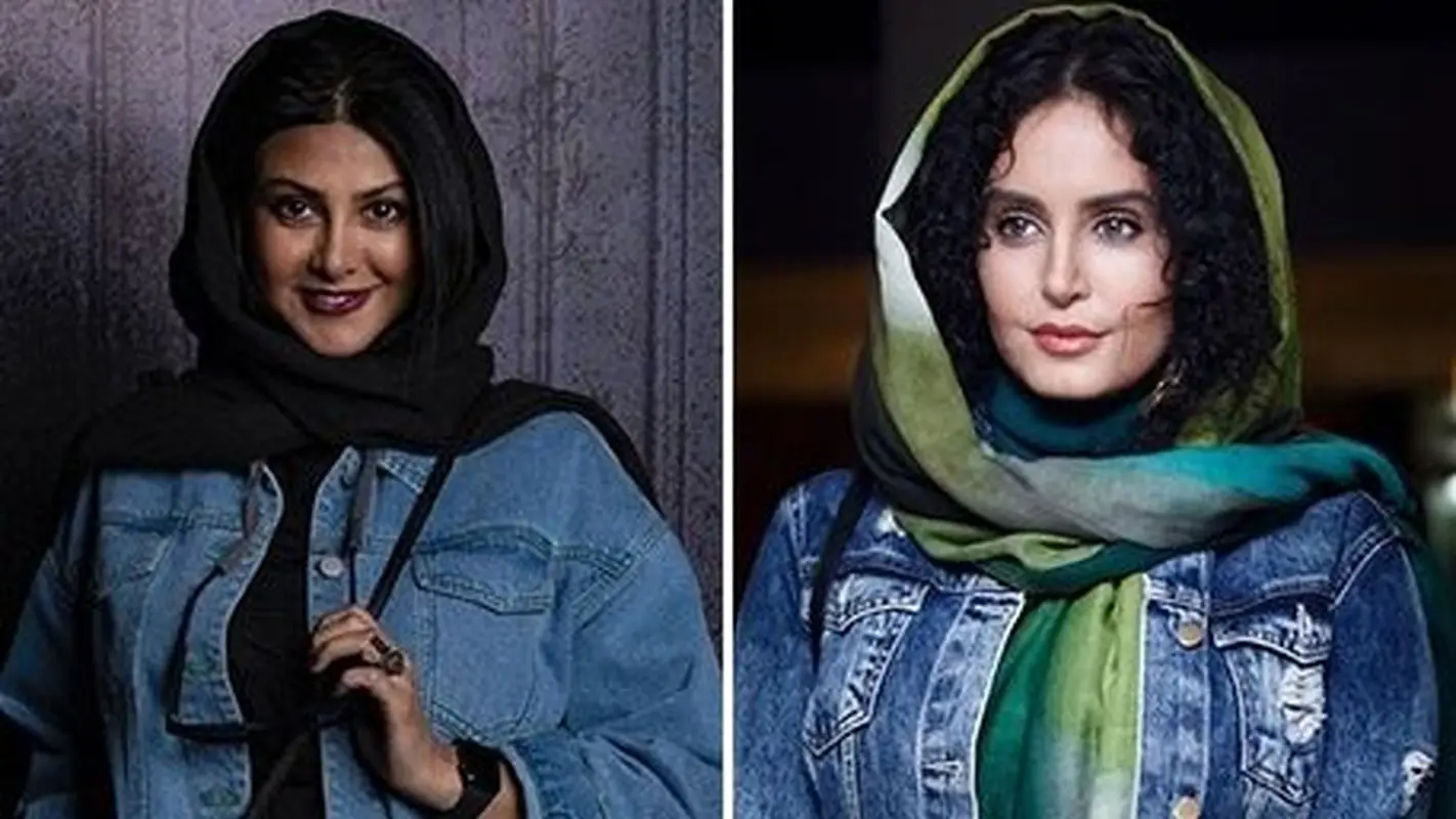 استایل جذاب بازیگران ایرانی با آیتمهای جین؛ از آزاده صمدی تا جواد عزتی