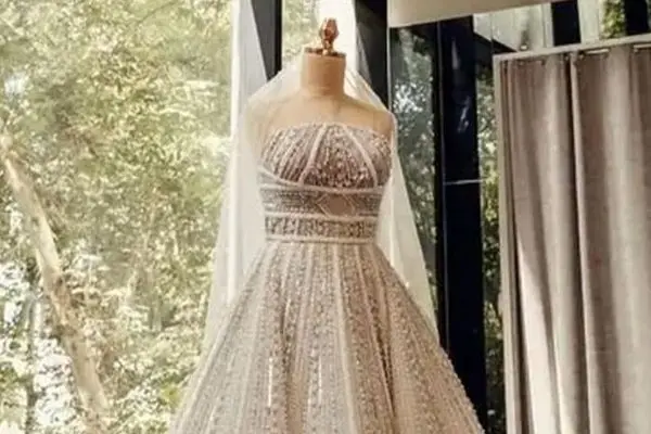 مقایسه لباس عروس مریم مومن و متین ستوده؛ کدام یک بهتر درخشیدند؟