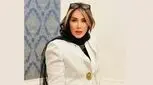 استایل شیک سارا منجزی پور در کنار شوهر معروفش / رنگ چشمانش هوش از سر محمد علیزاده برد !