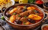 طرز تهیه خورش به آلو مجلسی با طعم خاص و چاشنی ویژه