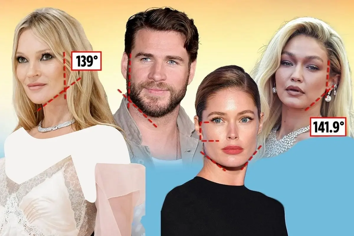 کدام سلبریتی ها زیباترین زاویه فک را دارند؟