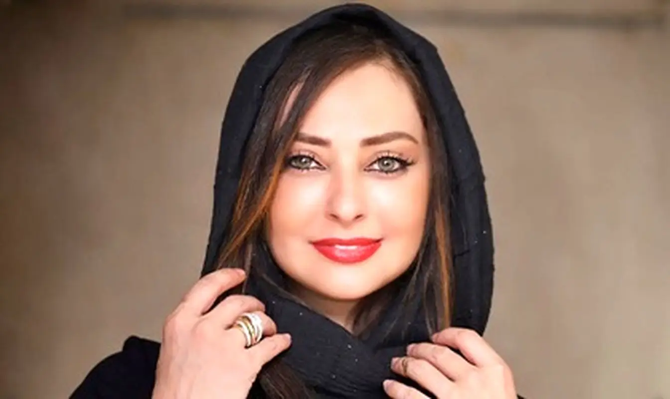 کادوی غول پیکر نفیسه روشن / تعبیر عاشقانه رویای خانم بازیگر + عکس