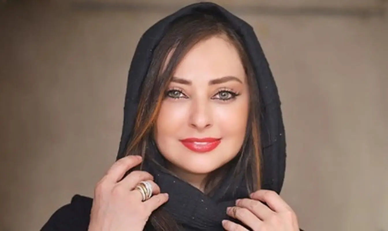 کادوی غول پیکر نفیسه روشن / تعبیر عاشقانه رویای خانم بازیگر + عکس