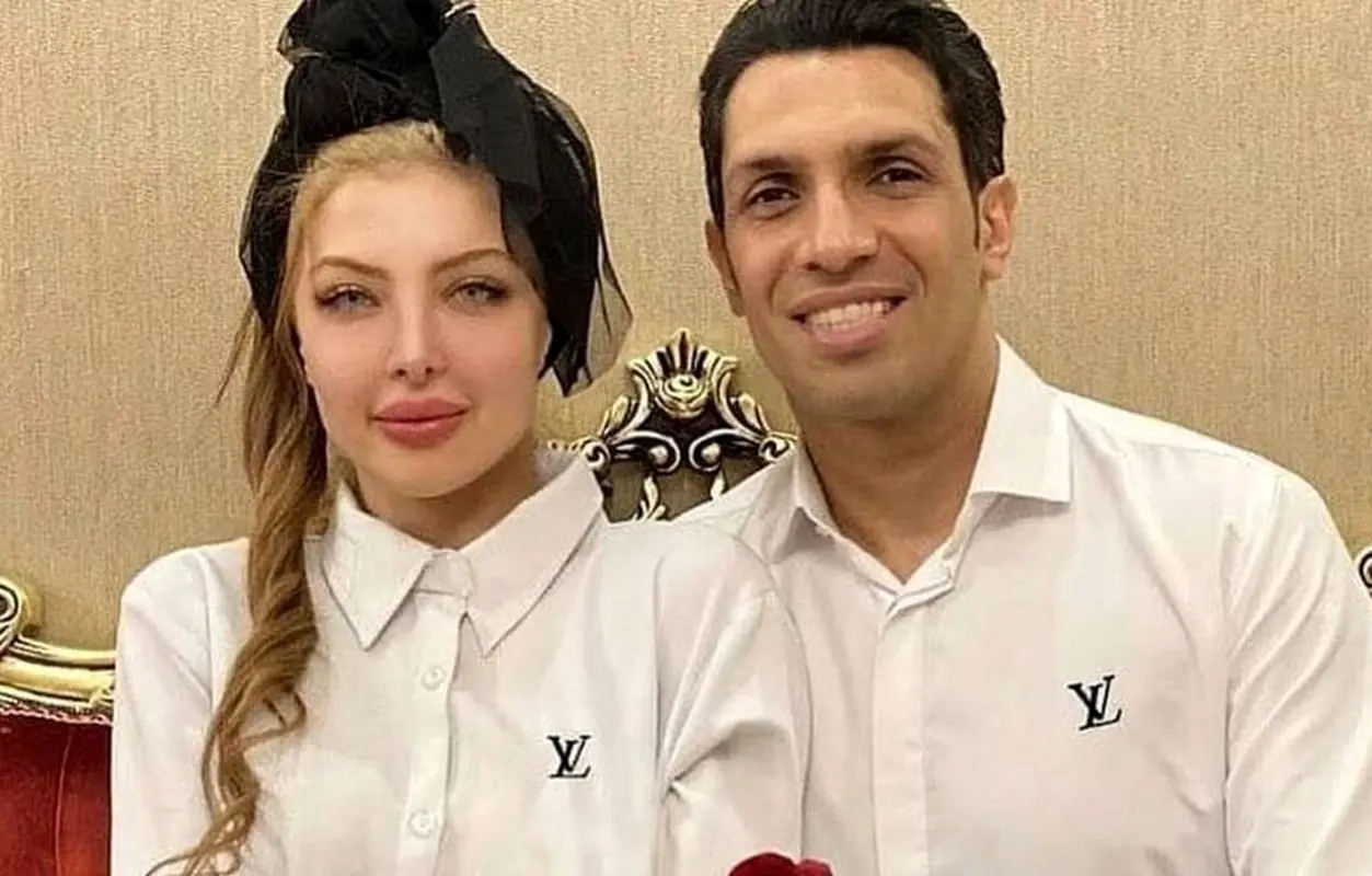 عکس بدون آرایش همسر سپهر حیدری / آرام جوینده واقعا زیباست؟ + عکس
