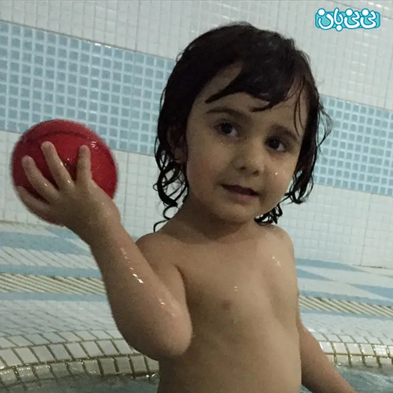 عکس پسر برزو ارجمند، عشق باباش!