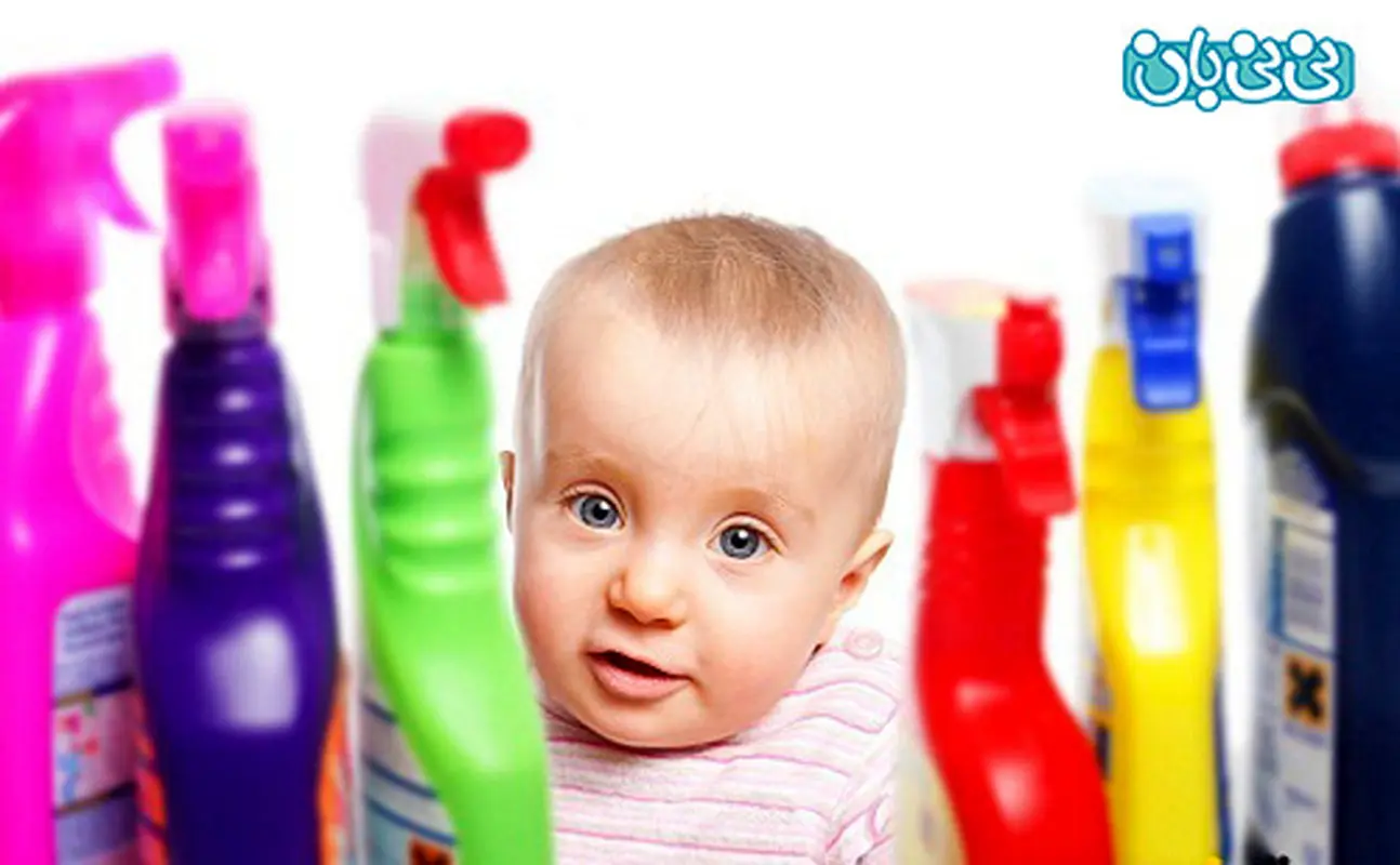 گاز گرفتگی با مواد شوینده (1)